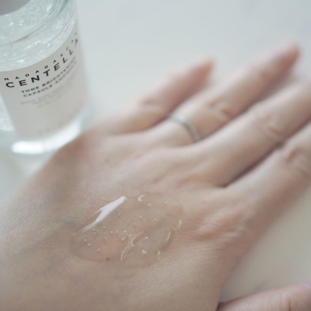 トーンブライトニング カプセルアンプル/SKIN1004/美容液を使ったクチコミ(3枚目)