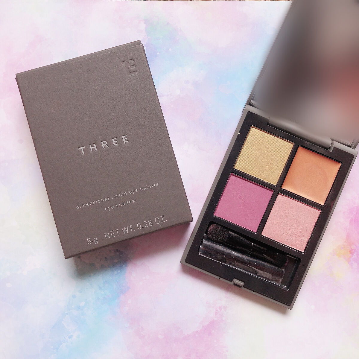 ディメンショナルビジョンアイパレット/THREE/アイシャドウパレットを使ったクチコミ（1枚目）