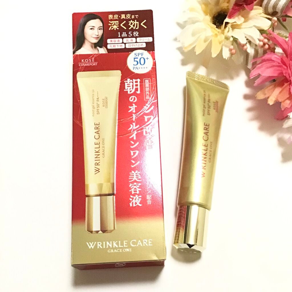 リンクルケア モイストジェル エッセンス UV /コーセーコスメポート/美容液を使ったクチコミ(1枚目)