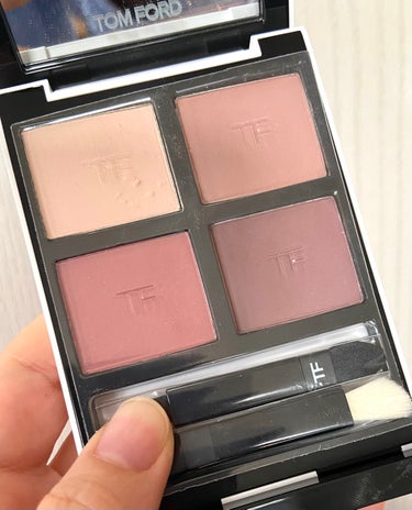 アイ カラー クォード 01R ローズ ティーズ/TOM FORD BEAUTY/アイシャドウパレットを使ったクチコミ（1枚目）