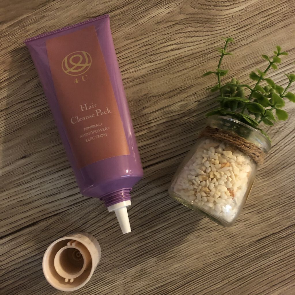 ヘアクレンズパック/4U/市販シャンプーを使ったクチコミ（1枚目）