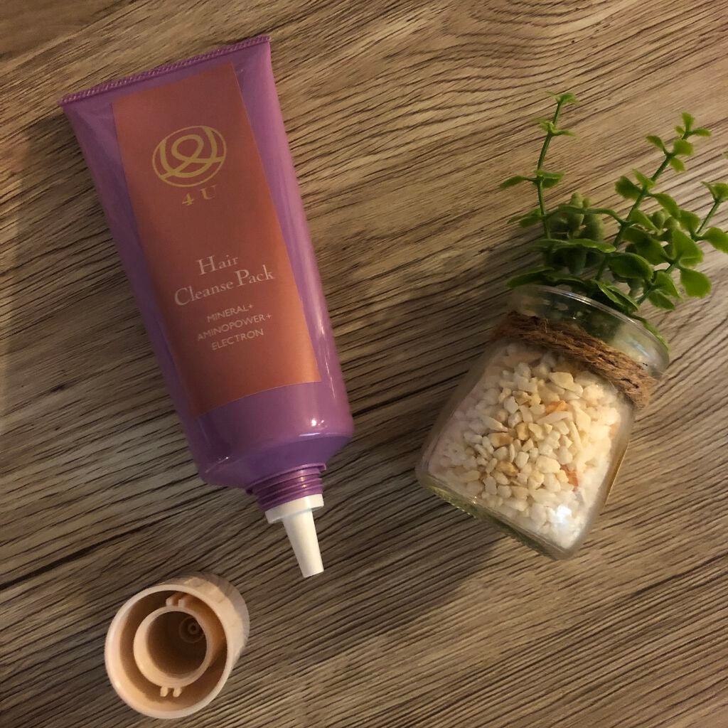 ヘアクレンズパック/4U/市販シャンプーを使ったクチコミ(1枚目)