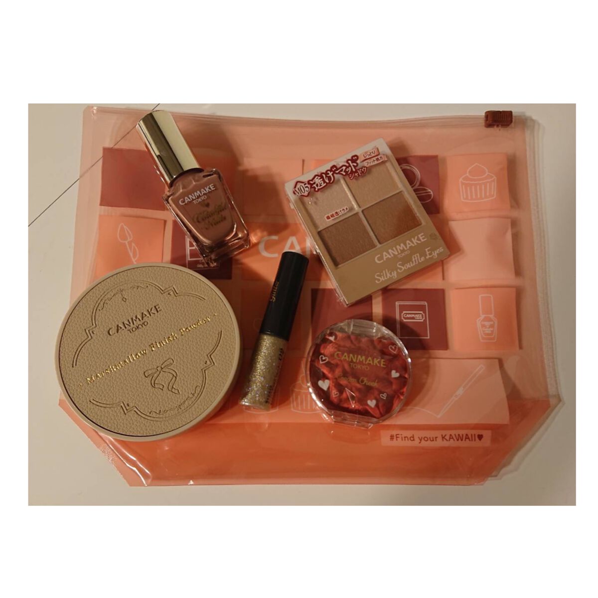 オーロラカクテルグリッター/キャンメイク/アイシャドウを使ったクチコミ（1枚目）