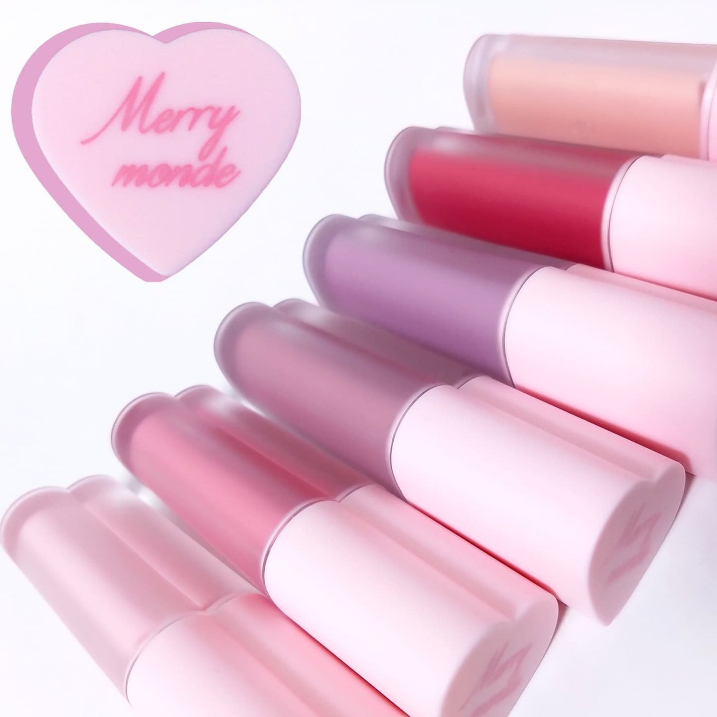 ミルクハートティントリップアンドチーク/Merrymonde/リップティントを使ったクチコミ(1枚目)