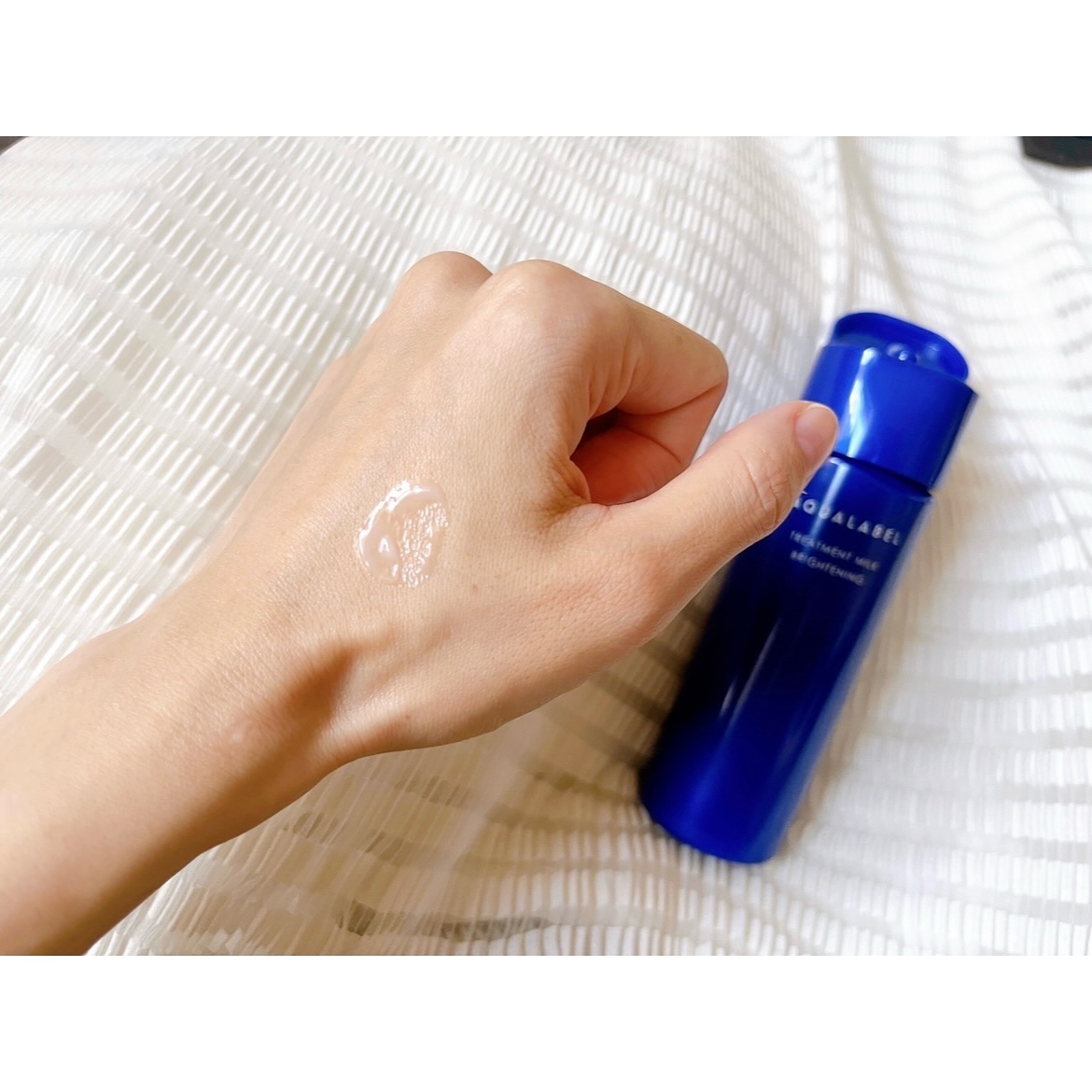 トリートメントミルク（ブライトニング） しっとり/アクアレーベル/乳液を使ったクチコミ（3枚目）