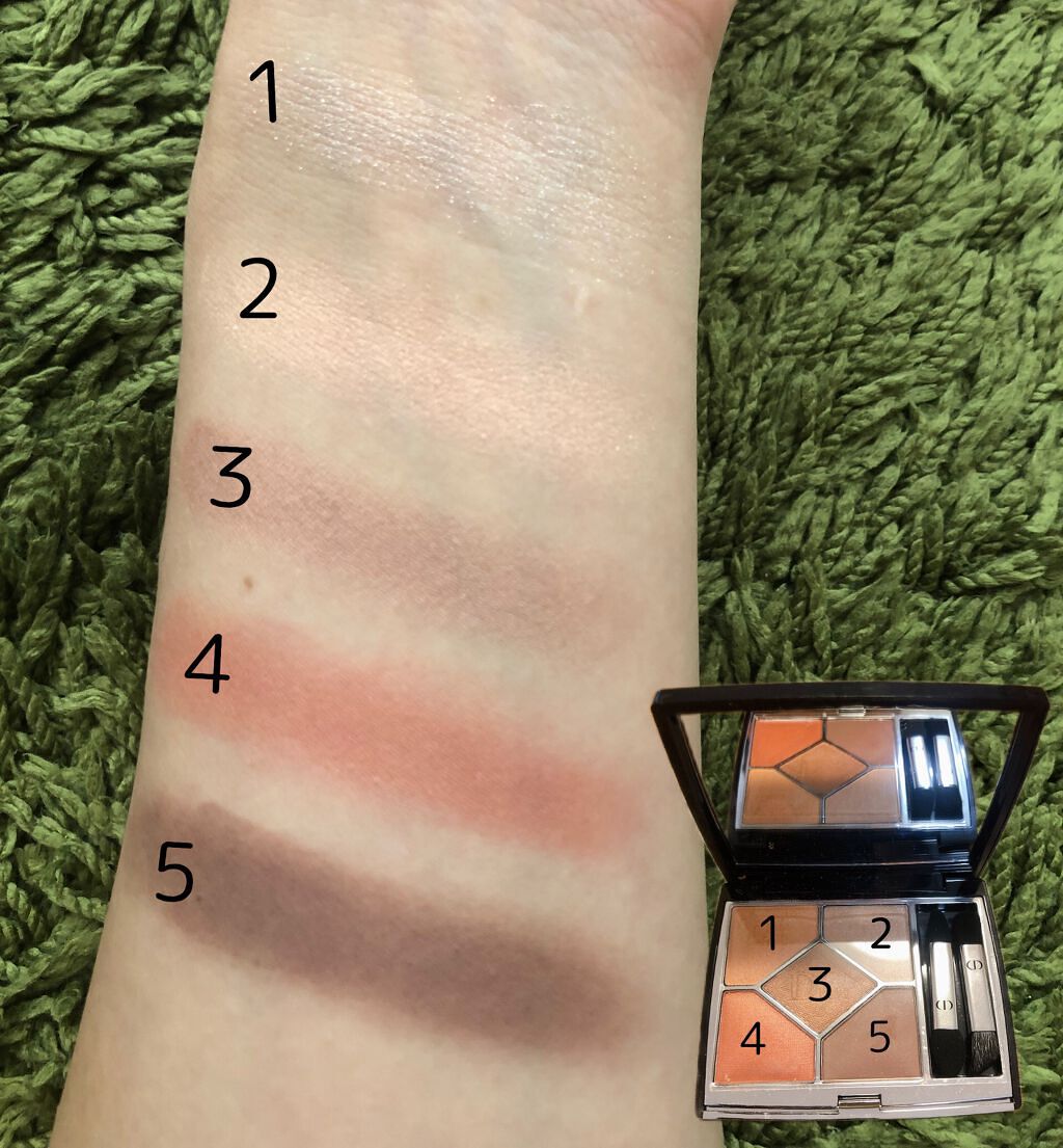 【旧】サンク クルール クチュール/Dior/アイシャドウパレットを使ったクチコミ（2枚目）