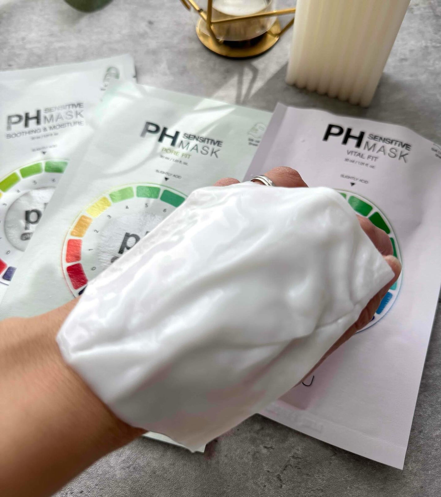 PHセンシティブマスクスージング&モイスト/SAM'U/シートマスク・パックを使ったクチコミ(3枚目)