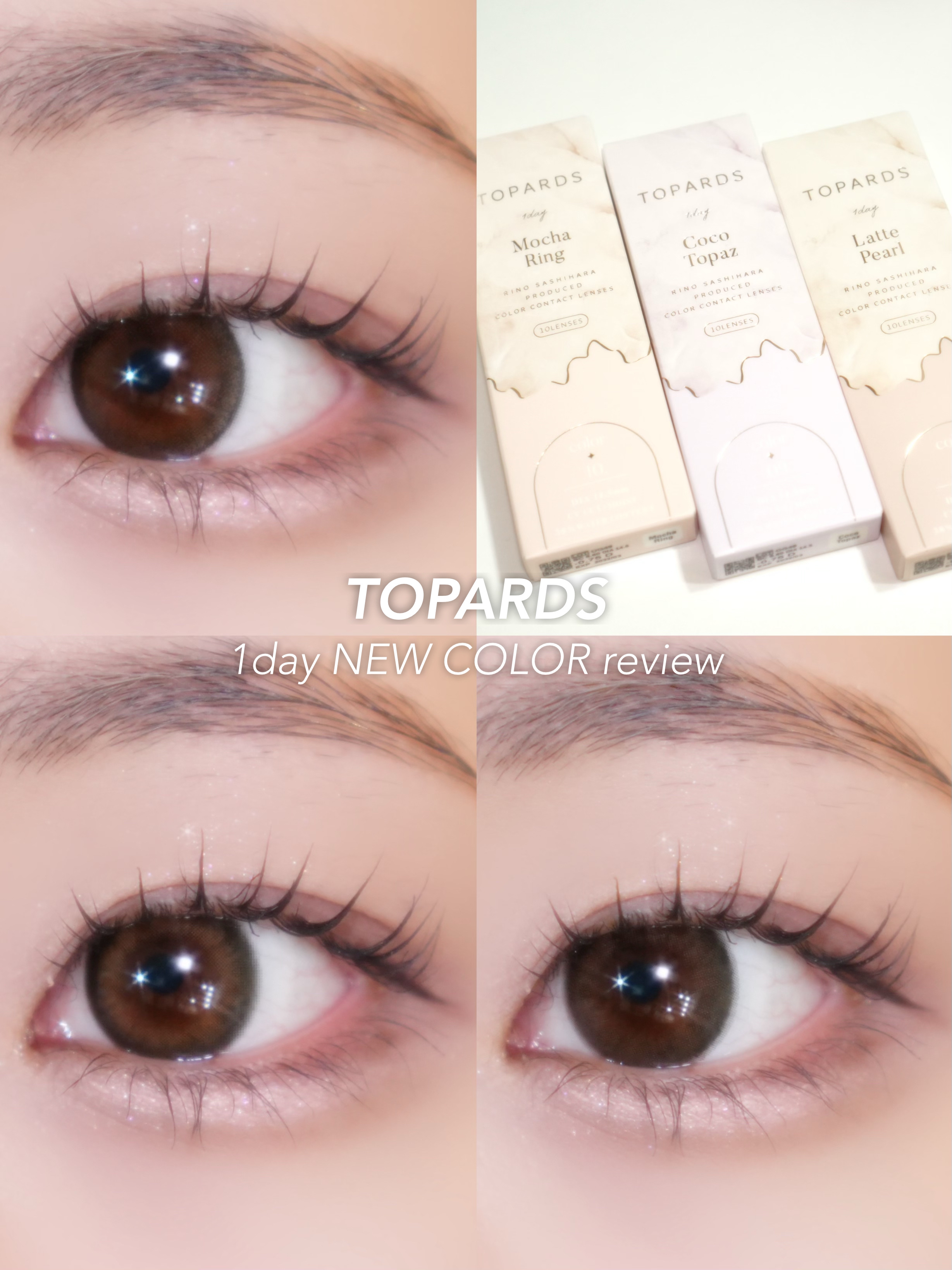 TOPARDS 1day/TOPARDS/ワンデー（１DAY）カラコンを使ったクチコミ（1枚目）