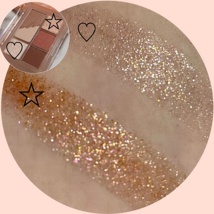 プロ アイパレット ミニ/CLIO/アイシャドウパレットを使ったクチコミ(4枚目)