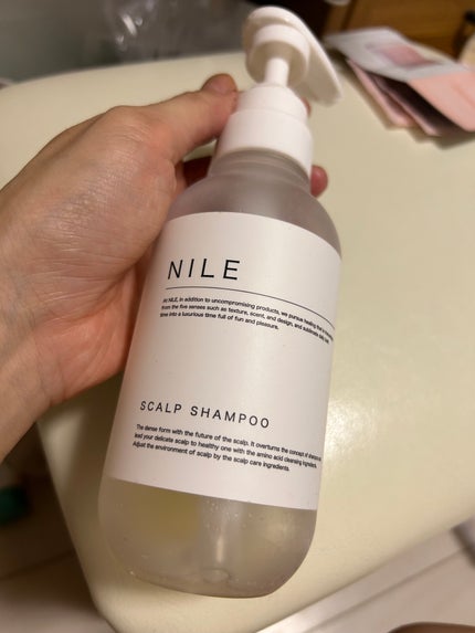 Nileスカルプシャンプーメンズアミノ酸シャンプー/NILE/市販シャンプーを使ったクチコミ(1枚目)