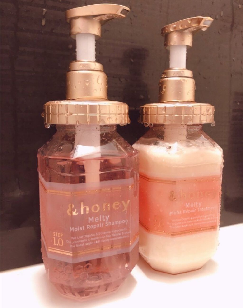 &honey Melty モイストリペア シャンプー1.0／モイストリペア ヘアトリートメント2.0/&honey/市販シャンプーを使ったクチコミ（1枚目）