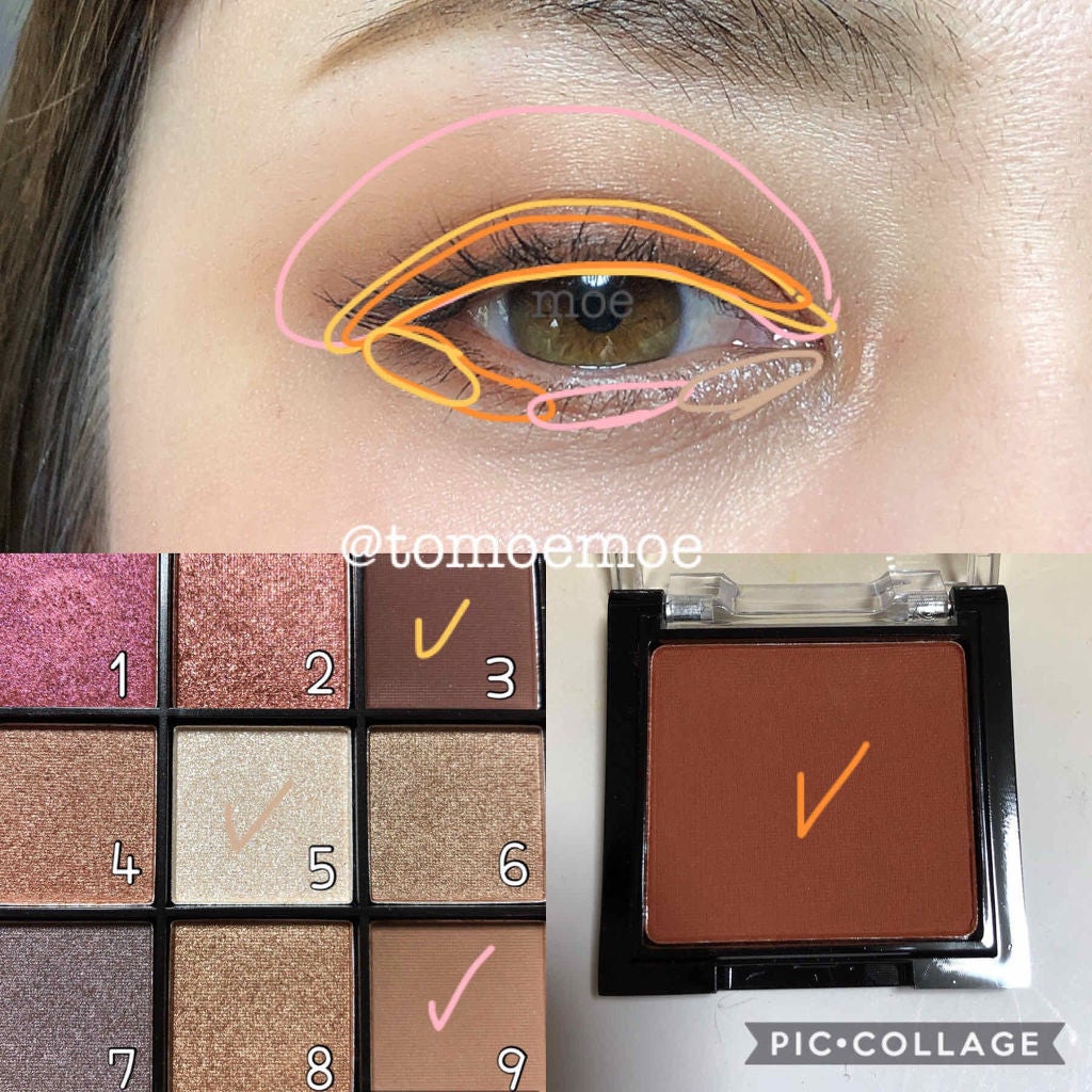 UR GLAM POWDER EYESHADOW/U R GLAM/単色アイシャドウを使ったクチコミ(3枚目)