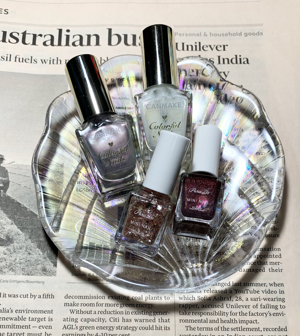 カラフルネイルズ/キャンメイク/マニキュアを使ったクチコミ（2枚目）