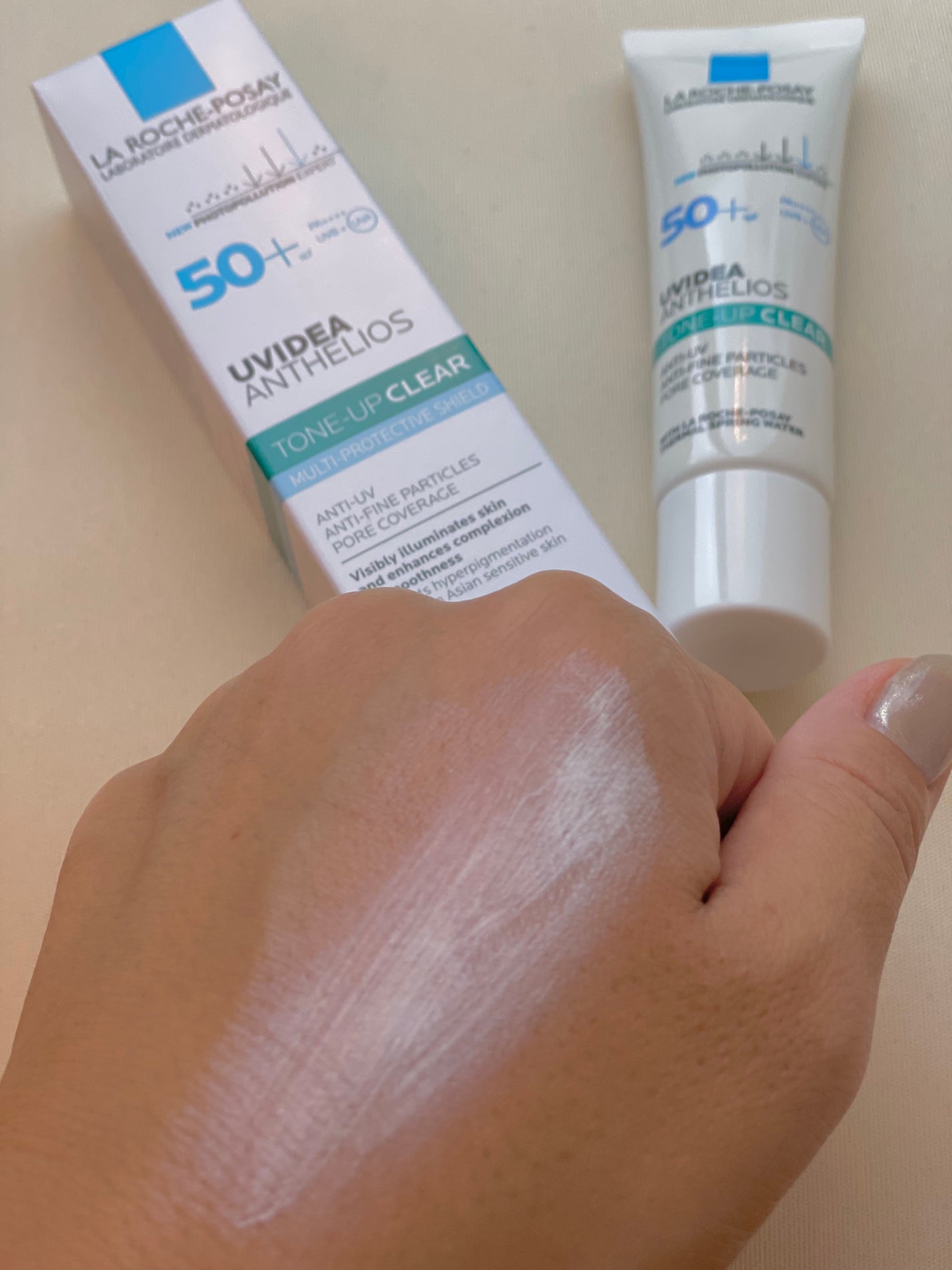 UVイデア XL プロテクショントーンアップ クリア/ラ ロッシュ ポゼ/化粧下地を使ったクチコミ(2枚目)