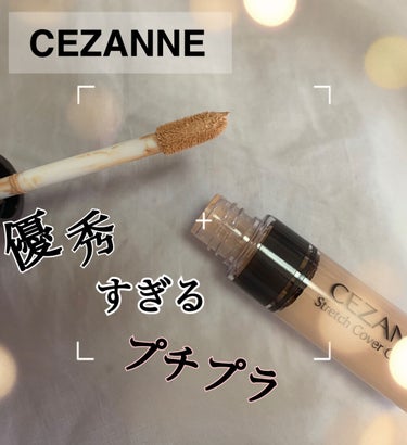 ストレッチカバーコンシーラー/CEZANNE/リキッドコンシーラーを使ったクチコミ（1枚目）