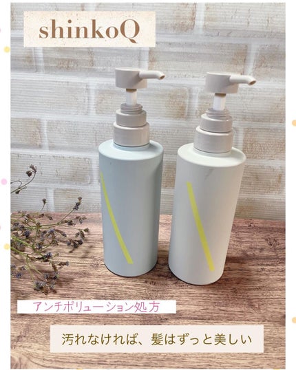 SQ アンチポリューションシャンプー アクアマグノリアの香り/ShinkoQ/市販シャンプーを使ったクチコミ(1枚目)