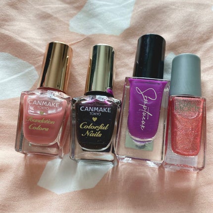 カラフルネイルズ/キャンメイク/マニキュアを使ったクチコミ(4枚目)