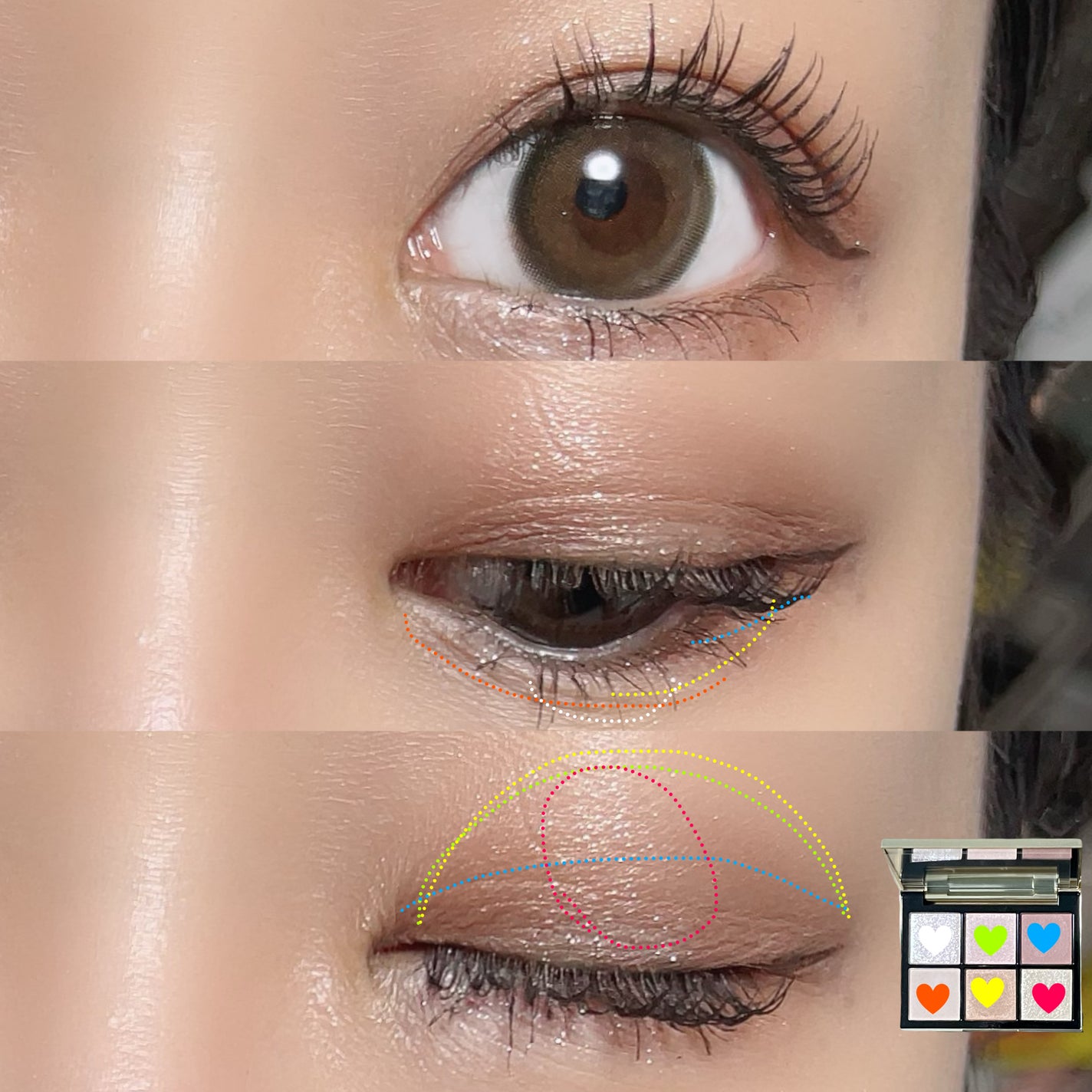 アイデザイナー/SNIDEL BEAUTY/アイシャドウパレットを使ったクチコミ(3枚目)