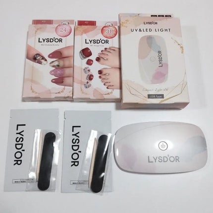 セミキュアジェルネイルシール ハンド用/LYSD’OR/ネイルシールを使ったクチコミ(2枚目)