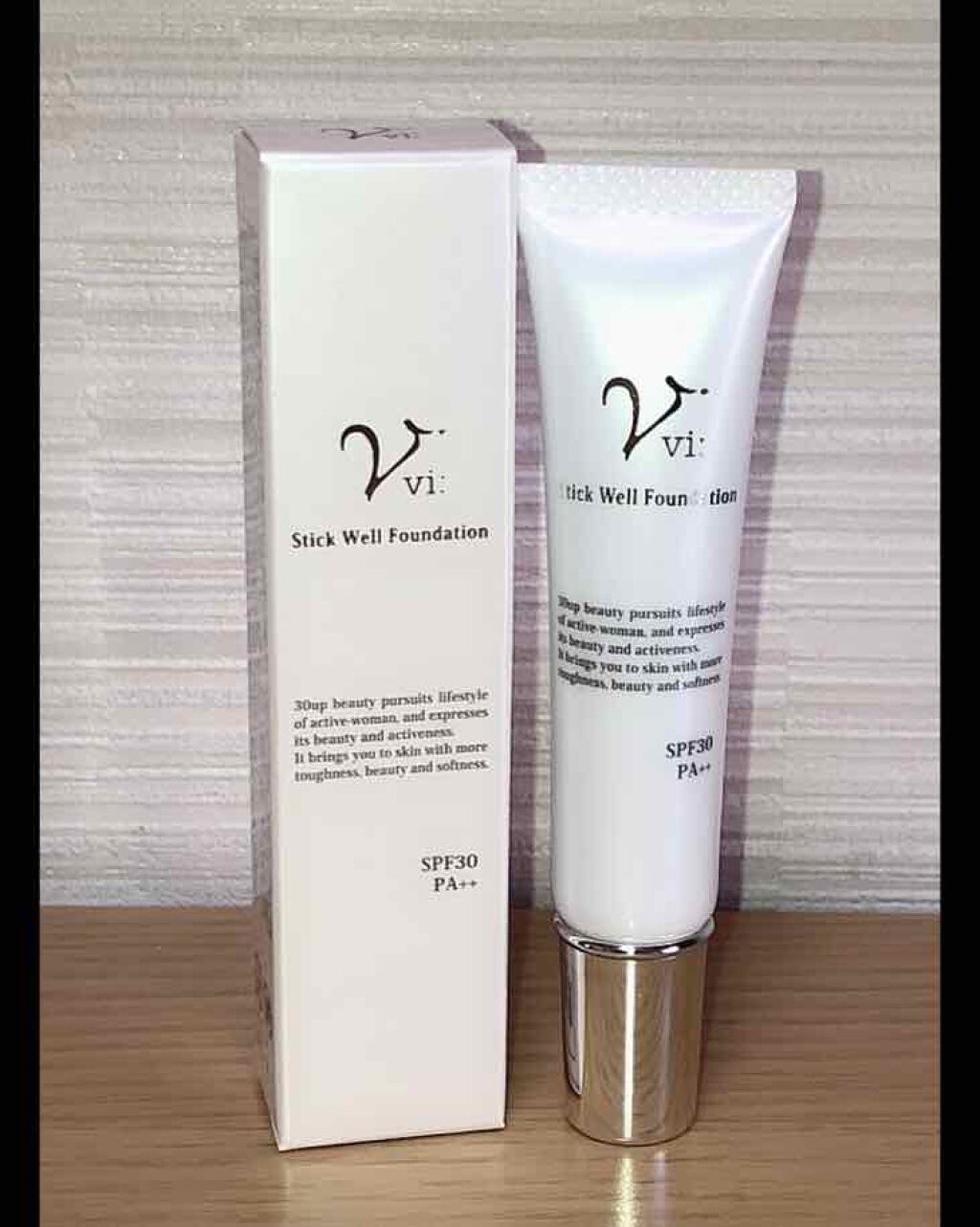 ヴィー スティックウェルファンデーション/ビアント/化粧下地を使ったクチコミ(1枚目)