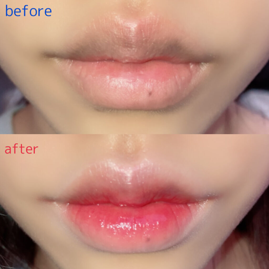 グラスティングウォーターティント/rom&nd/リップティントを使ったクチコミ（2枚目）