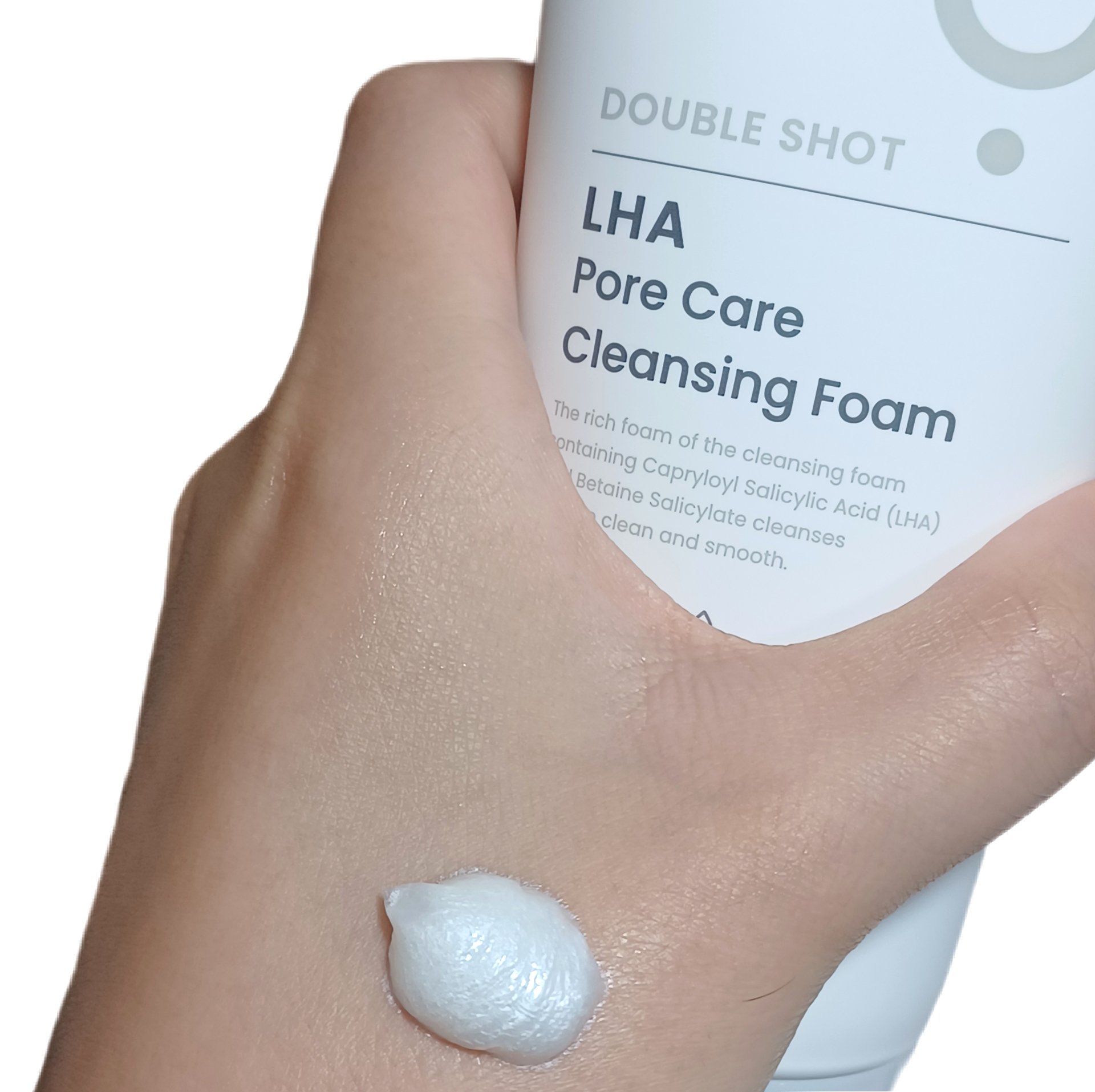 ダブルショットLHA毛穴ケアクレンジングフォーム /LUOKI/クレンジングクリームを使ったクチコミ（3枚目）
