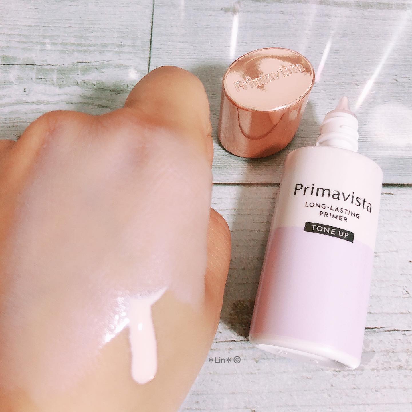 プリマヴィスタ スキンプロテクトベース 皮脂くずれ防止 UV50 ラベンダー/プリマヴィスタ/化粧下地を使ったクチコミ（3枚目）