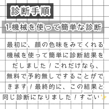 パーソナルカラー診断/ETUDE/その他を使ったクチコミ（3枚目）