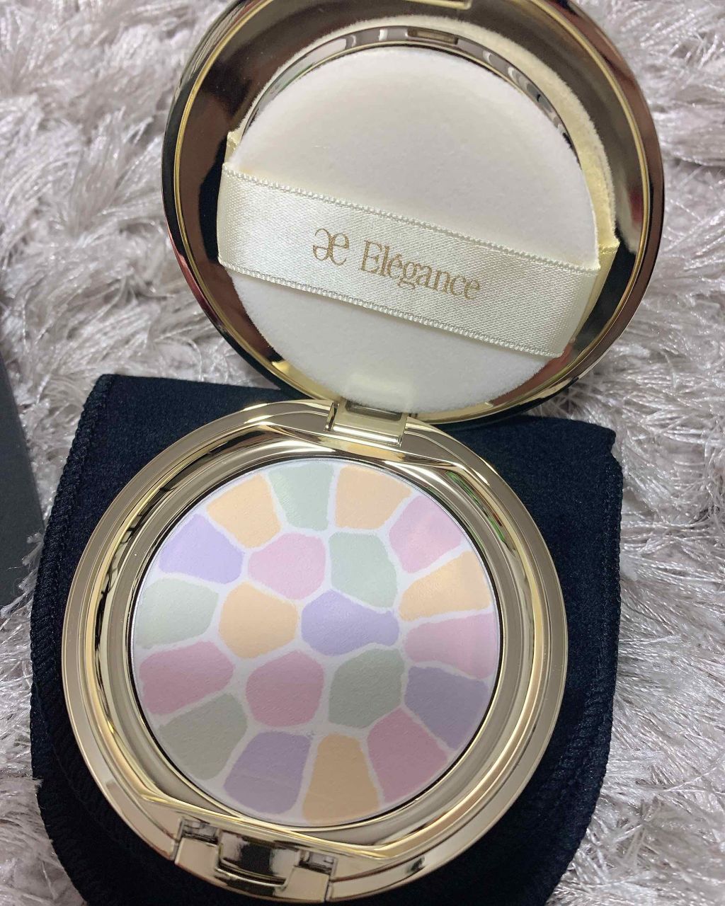 ラ プードル オートニュアンス/Elégance/プレストパウダーを使ったクチコミ(1枚目)