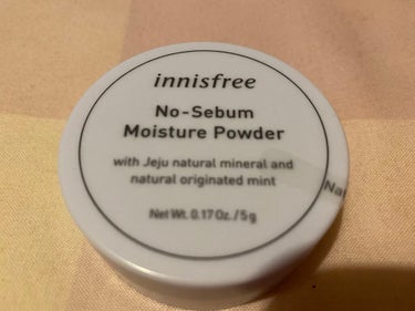 ノーセバム モイスチャーパウダー/innisfree/プレストパウダーを使ったクチコミ（1枚目）