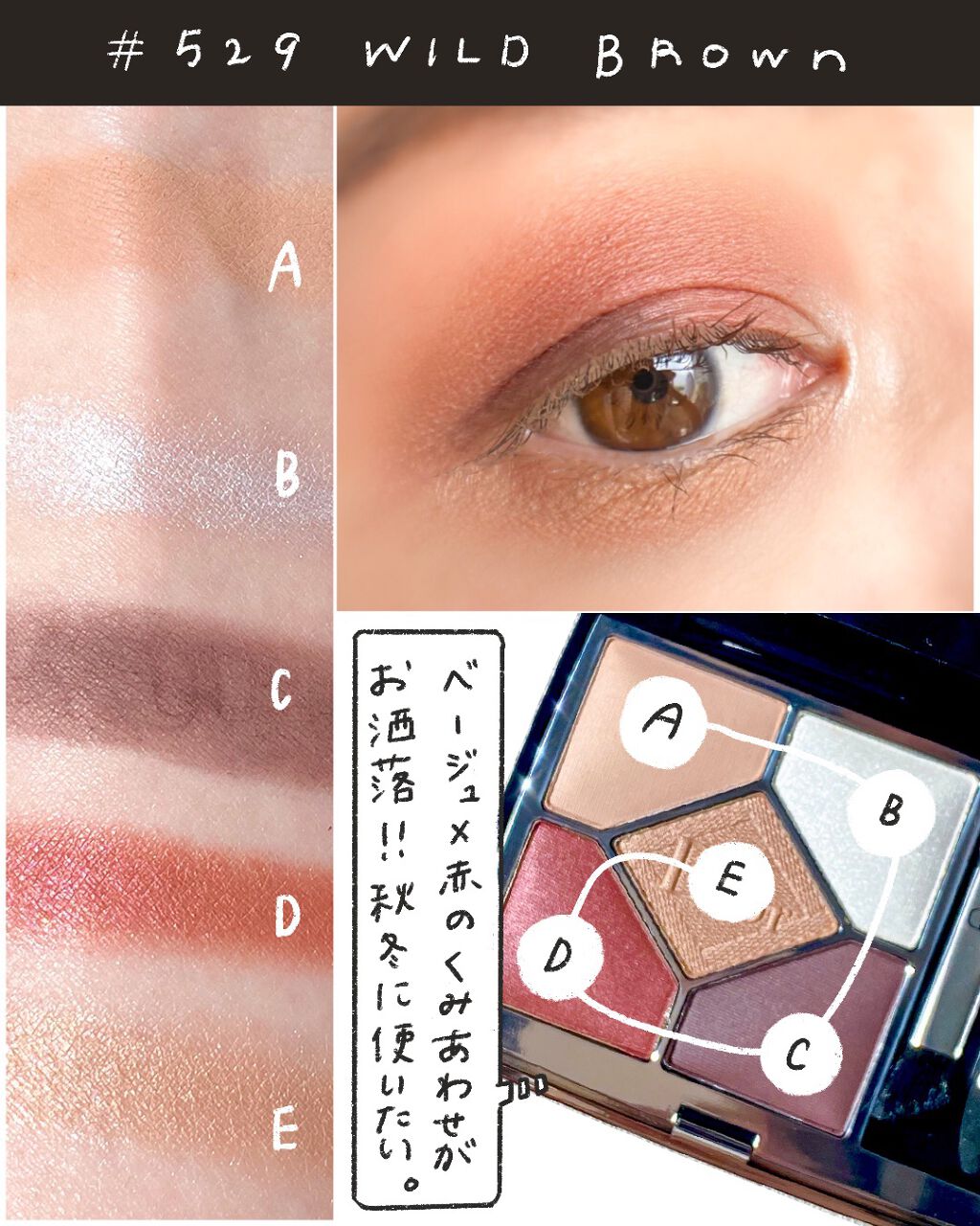 【旧】サンク クルール クチュール/Dior/アイシャドウパレットを使ったクチコミ（2枚目）