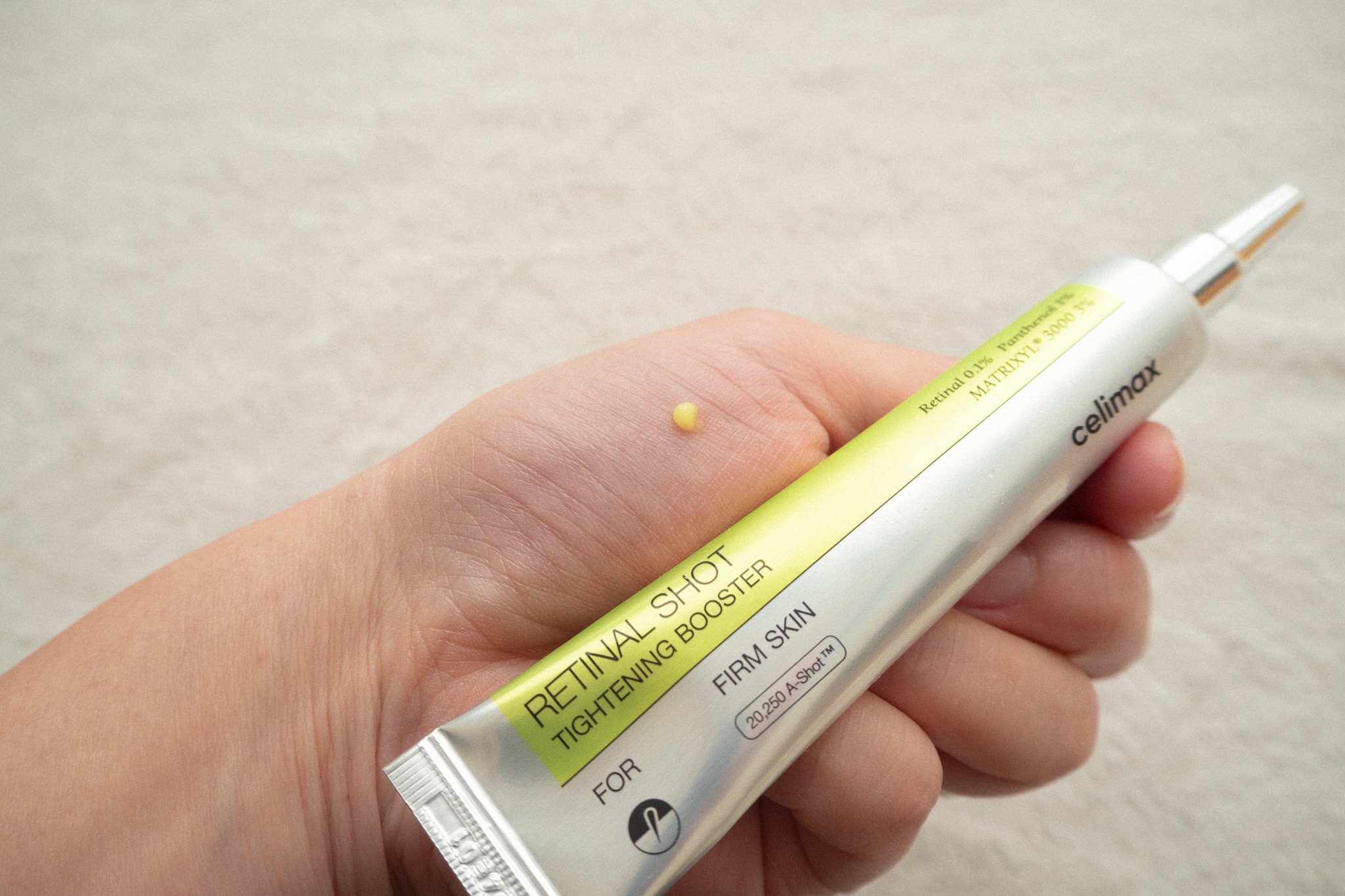 THE ビタA レチナールショット タイトニングブースター/celimax/ブースター・導入液を使ったクチコミ（2枚目）