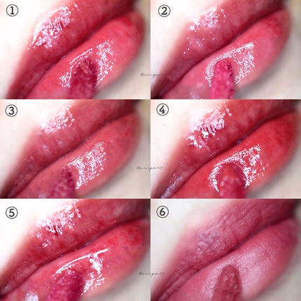 ジューシーラスティングティント/rom&nd/リップティントを使ったクチコミ(8枚目)