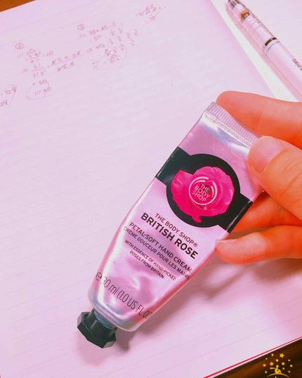 ハンドクリーム ブリティッシュローズ/THE BODY SHOP/ハンドクリームを使ったクチコミ(1枚目)