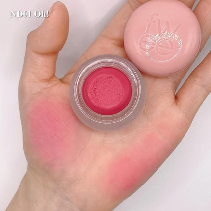 リップアンドチーク ブラーリープリンポット/fwee/口紅を使ったクチコミ(2枚目)