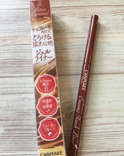 クリーミータッチライナー/キャンメイク/ジェルアイライナーを使ったクチコミ(1枚目)