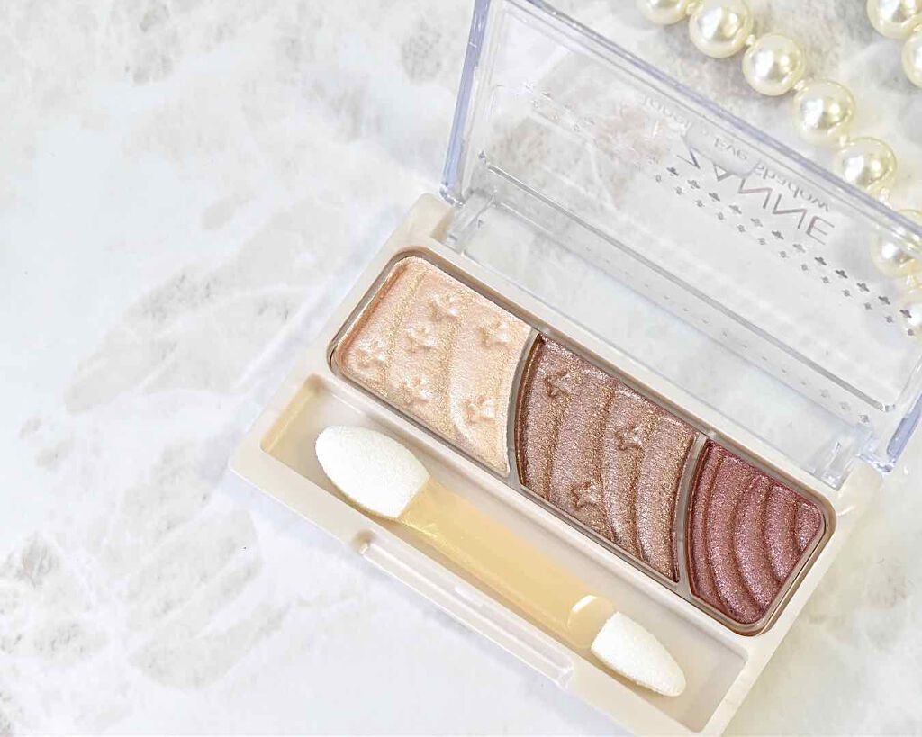 トーンアップアイシャドウ/CEZANNE/アイシャドウパレットを使ったクチコミ(1枚目)