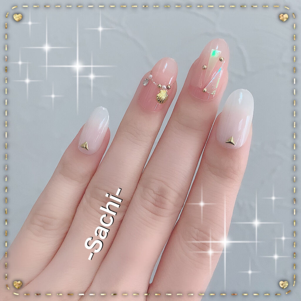 ネイルパーツ/セリア/ネイルチップ・パーツを使ったクチコミ（3枚目）