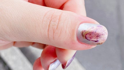 サンリオネイル/DAISO/マニキュアを使ったクチコミ(2枚目)