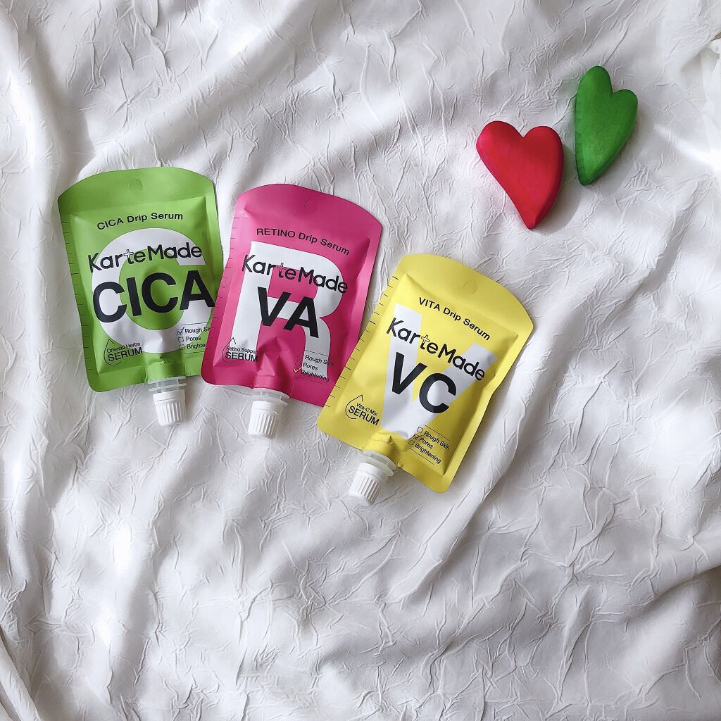  ビタドリップセラム /KarteMade /美容液を使ったクチコミ（1枚目）
