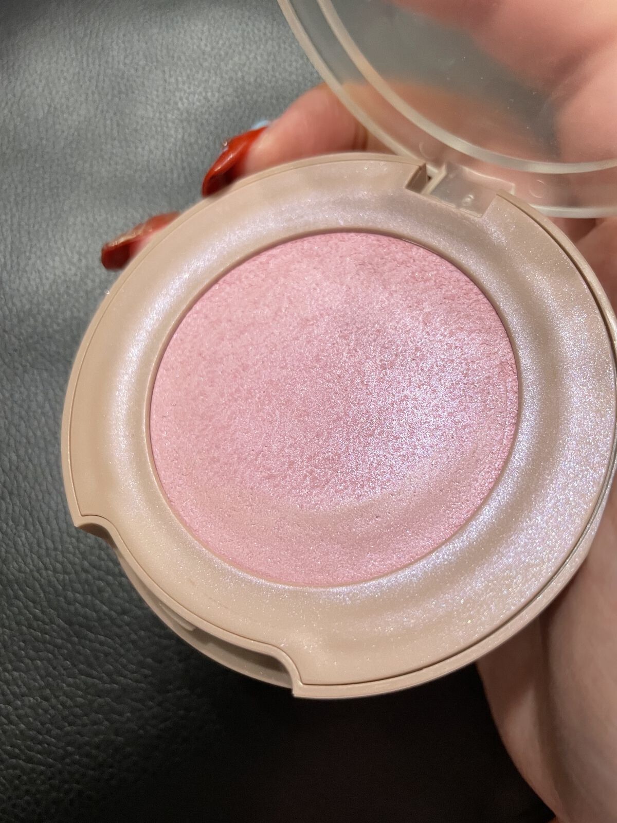 トゥルーディメンショングロウチーク G003 シャインアウト/hince/パウダーチークを使ったクチコミ（1枚目）