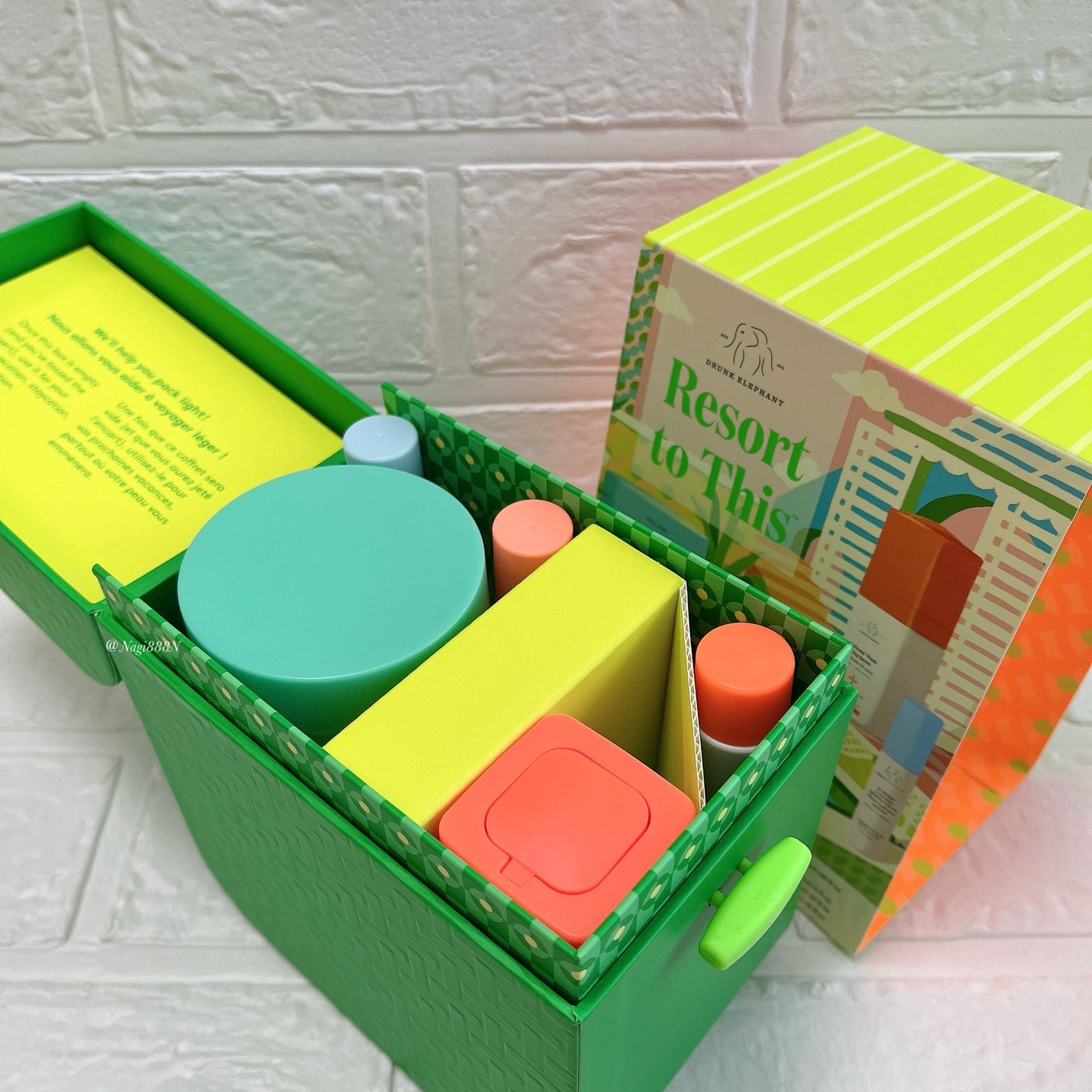 ドランク エレファント リゾート トゥー ディス デイキット/Drunk Elephant/スキンケアキットを使ったクチコミ(2枚目)