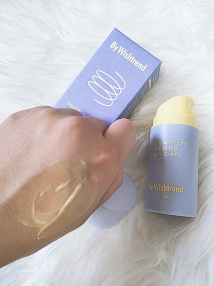 ビタミンA-mazingバクチオールナイトクリーム/By Wishtrend/フェイスクリームを使ったクチコミ(3枚目)