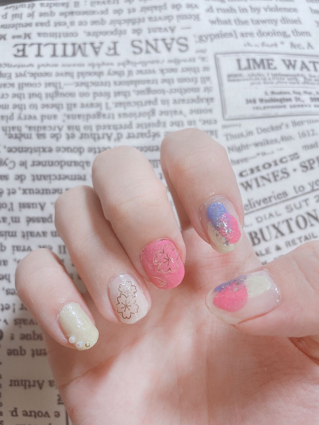 ネイルホリック/ネイルホリック/マニキュアを使ったクチコミ（2枚目）