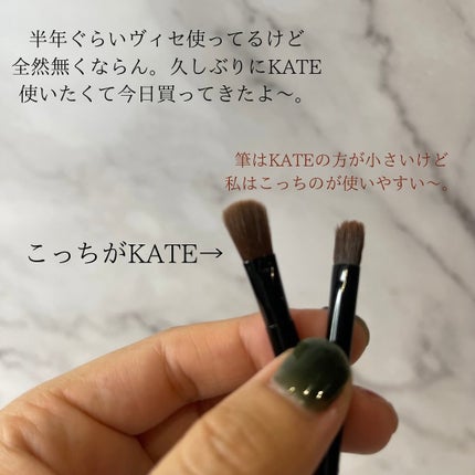 ケイト デザイニングアイブロウ3D/KATE/パウダーアイブロウを使ったクチコミ(3枚目)