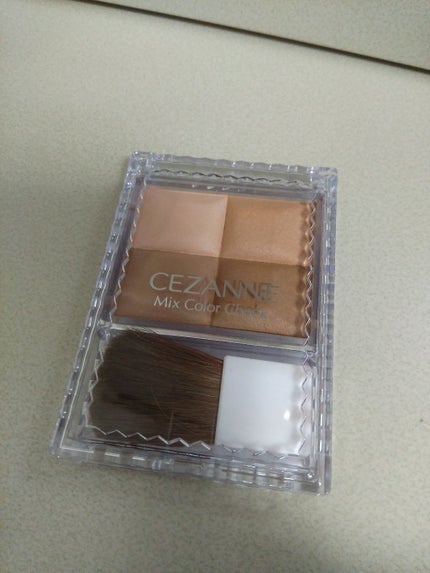 ミックスカラーチーク/CEZANNE/パウダーチークを使ったクチコミ(1枚目)