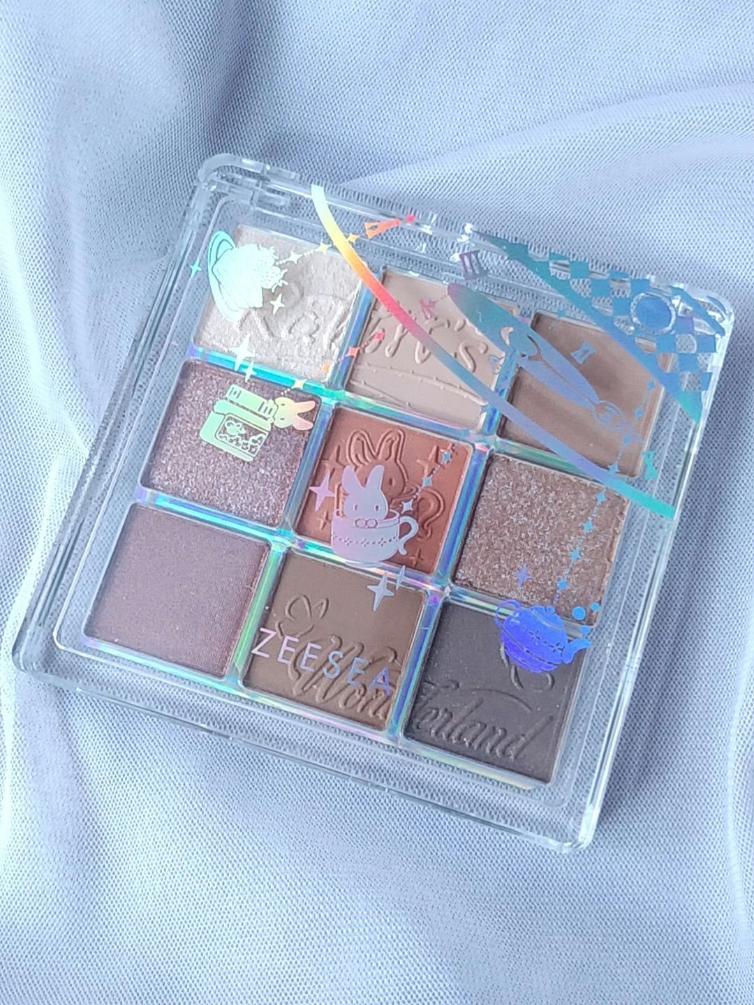 クォーツ 9色アイシャドウパレット(ドリームランドアイシャドウ)/ZEESEA/アイシャドウパレットを使ったクチコミ(3枚目)