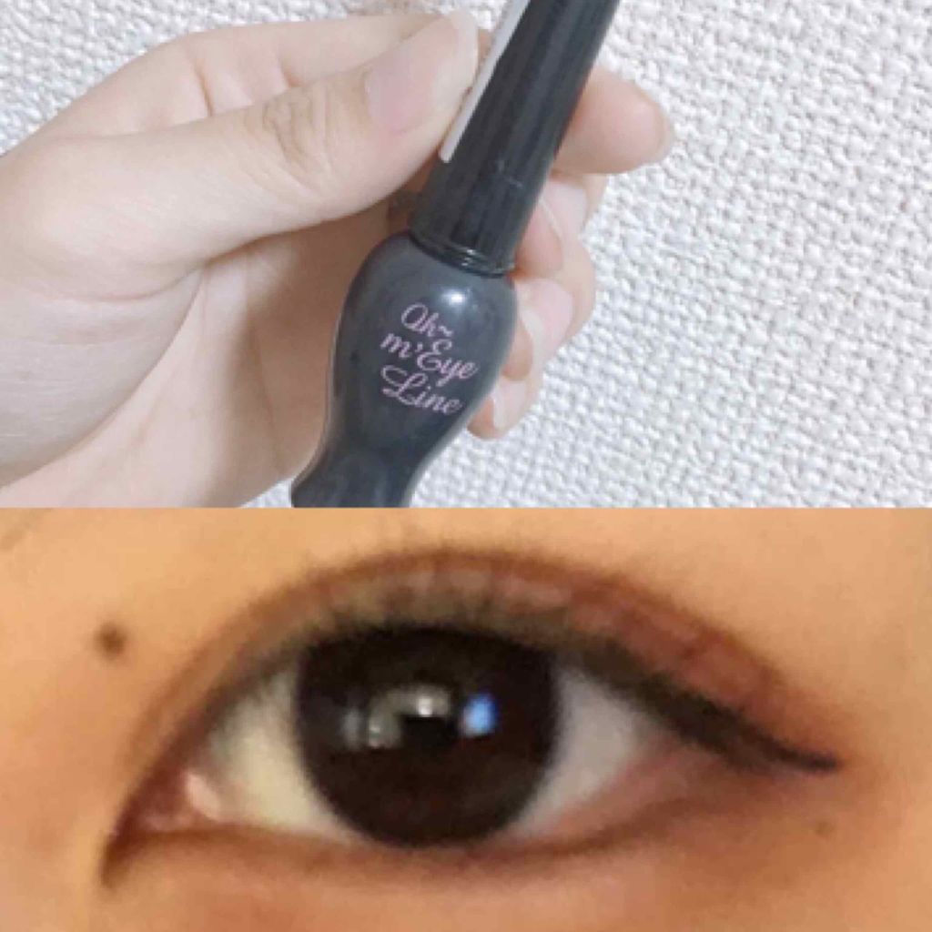 オーマイ アイライナー/ETUDE/リキッドアイライナーを使ったクチコミ(1枚目)