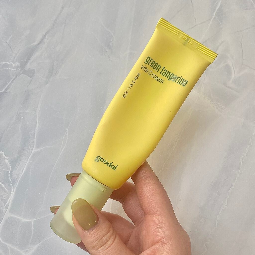 こんぶ on LIPS 「goodalgreentangerinevitaminCcre..」(1枚目)