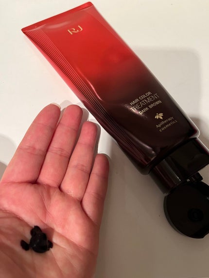 RJヘアカラートリートメント/アピセラピーコスメティクス/洗い流すヘアトリートメントを使ったクチコミ(5枚目)
